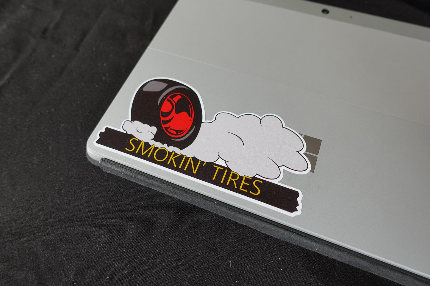 Smokin' Tires Sticker